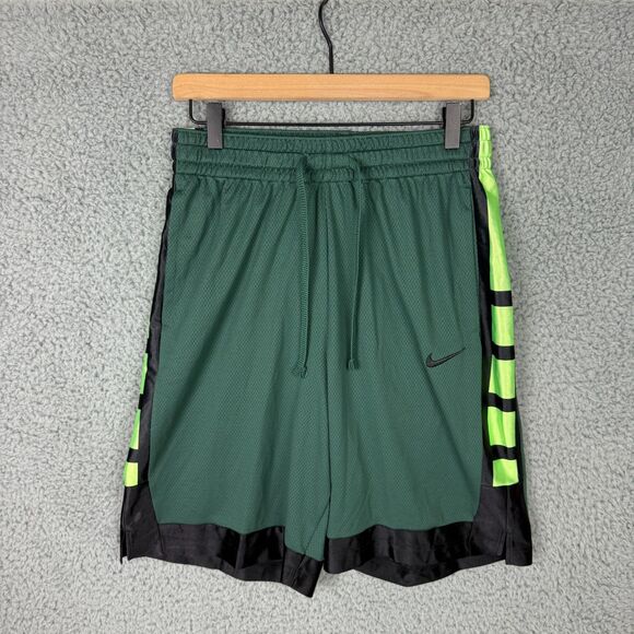 neon green nike elite shorts